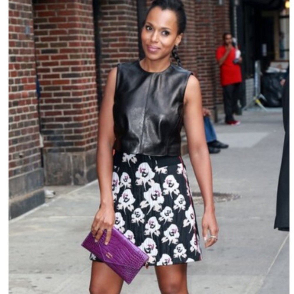 Kerry Washington for Dee Ocleppo clutch
